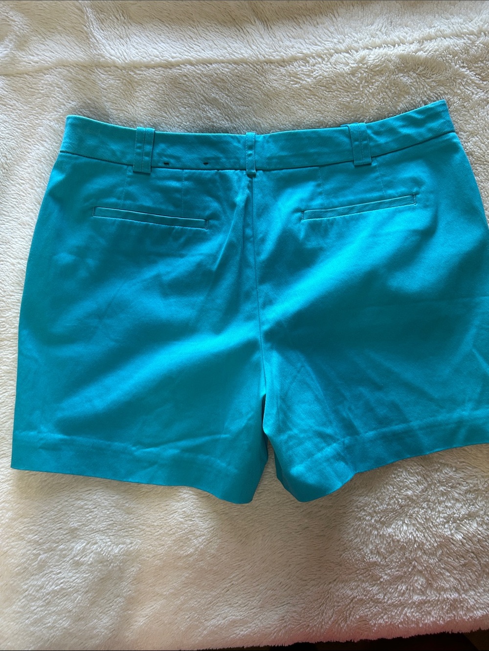WORTHINGTON Turquoise Modern Fit Shorts NWOT - Picture 3 of 5